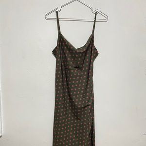 Polka Dotted Maxi Dress